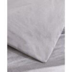 Madame Coco Noun Çift Kişilik Pamuklu Baskılı Nevresim Takımı - Gri - Görsel 5