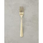 English Home Leptis 18/10 Paslanmaz Çelik Çatal Kaşık Bıçak Tk. 18 Parça 6 Kişilik Gold - Görsel 3