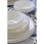 Leggno Chester Gold Yemek Takımı 6 Kişilik 24 Parça