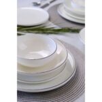 Leggno Chester Platin Yemek Takımı 6 Kişilik 24 Parça - Görsel 4