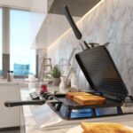 Stevig Usta Tostçu Granit Döküm Ocak Üstü El Tost Makinesi ST-101 - Görsel 3