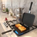 Stevig Usta Tostçu Granit Döküm Ocak Üstü El Tost Makinesi ST-101 - Görsel 4