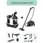 Pirantech CB-107C Buharlı Temizlik Makinası / V22C Koltuk ve Halı Yıkama Makinesi (Hijyenik Ev Seti)