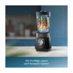 Philips HR3030/00 5000 Serisi Blender 1200 Watt, ProBlend Plus Teknolojisi, 2L Kapasiteli Cam Hazne, 3 Hız ve Darbe Özelliği, HomeID , - Görsel 4