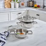 Karaca Valora 6 Parça Indüksiyon Tabanlı Çelik Sahan Seti