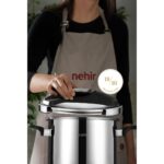 Tekno Trust Silver Matik Paslanmaz Çelik 5 Litre Düdüklü Tencere - Görsel 2