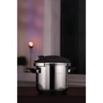 Tekno Trust Silver Matik Paslanmaz Çelik 5 Litre Düdüklü Tencere - Görsel 3