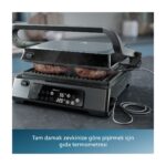 Philips HD6307/70 7000 Serisi Izgara ve Tost Makinesi, Hassas Dijital Kontrol, Izgara için Tam Açılır, Ayarlanabilir Çıkarılabilir Plakalar, - Görsel 2