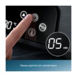 Philips HD6307/70 7000 Serisi Izgara ve Tost Makinesi, Hassas Dijital Kontrol, Izgara için Tam Açılır, Ayarlanabilir Çıkarılabilir Plakalar, - Görsel 5