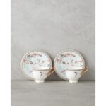 English Home Sakura Dream New Bone China Kahve Fincan Takımı Açık Yeşil - Görsel 2