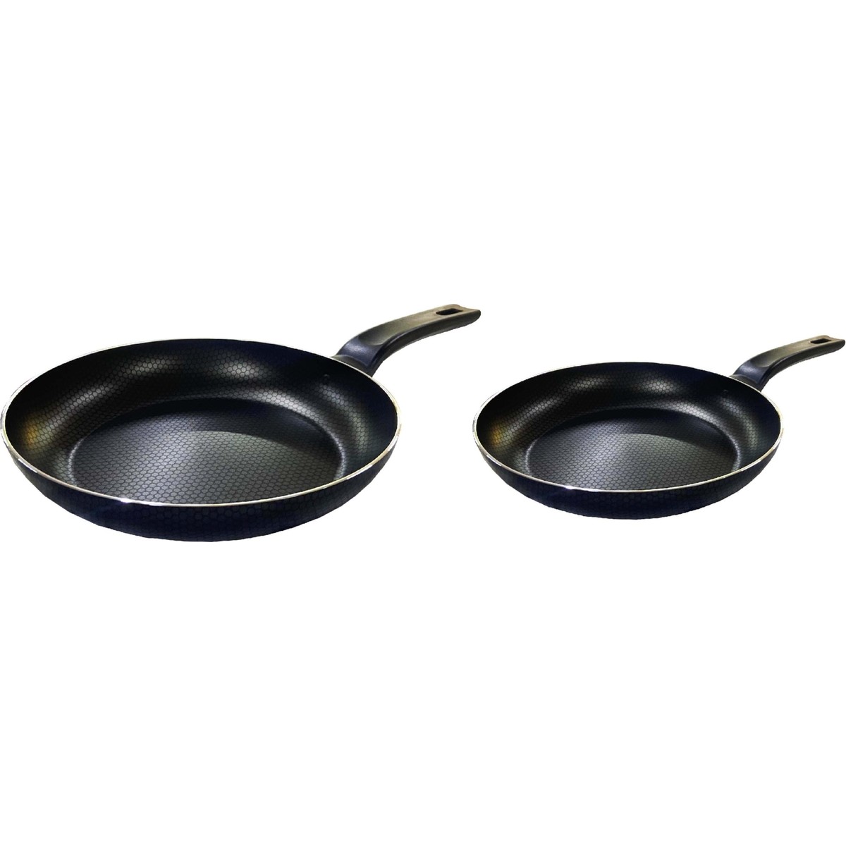 110000771188676.jpg Mehtap Teflon Tava Seti 32 cm ve 24 cm Petek Desenli - Görsel 1