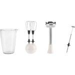 Karaca Prosteel 7 In 1 1000W Süt Köpürtücülü Mutfak Robotu Soft Cream - Görsel 4