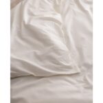 Madame Coco Manon Çift Kişilik %100 Pamuk Ranforce Düz Nevresim - Ekru - Görsel 5