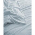 Madame Coco Manon Çift Kişilik %100 Pamuk Ranforce Düz Nevresim - Mavi - Görsel 5