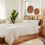 Bella Maison %100 Pamuk Sevilla Çift Kişilik Nevresim Takımı Antrasit (200x220 cm)