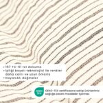 Bella Maison %100 Pamuk Sevilla Çift Kişilik Nevresim Takımı Antrasit (200x220 cm) - Görsel 3