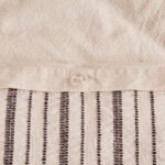 Bella Maison %100 Pamuk Sevilla Çift Kişilik Nevresim Takımı Antrasit (200x220 cm) - Görsel 5