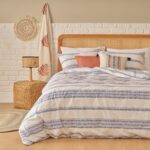 Bella Maison %100 Pamuk Saten Marine King Size Nevresim Seti Mavi (240x220 cm)