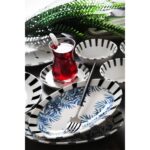 Kitchen Life Majesty 6 Kişilik 32 Parça Desenli Bone China Porselen Kahvaltı Takımı – Şık ve Dayanıklı - Görsel 4