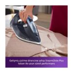 Philips DST7030/20 7000 Serisi Buharlı Ütü, 2800W, SteamGlide Plus Taban, 50 g/dk Sürekli Buhar, 250 g Şok Buhar, SteamGlide Plus, Koyu Mavi, - Görsel 5