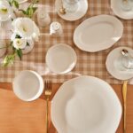 Bella Maison Opal Porselen 26 Parça Kahvaltı Takımı Gold - Görsel 2