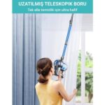 Greenote GSC50 Akülü Dikey Elektrikli Süpürge, 23000PA Güçlü  35 Dakika Uzun Çalışma Süresi - Görsel 2