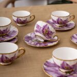 Emsan Arya 6 Kişilik Kahve Fincan Takımı 80 ml - Görsel 2