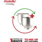 Musullu Proset Msl-3006 Stand Mikser Hamur Yoğurma Makinesi - Görsel 4