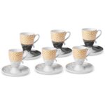 Karaca Goblet 6 Kişilik Kahve Fincanı 80 ml - Görsel 5