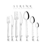 SERENK Barselona Çelik Çatal Kaşık Bıçak Takımı 42 Parça - Görsel 4