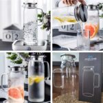 Carat FZ16 Cam Sürahi 2 lt Çelik Süzgeçli Kapaklı - Görsel 5