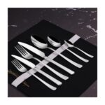 Serenk Paris Çelik Çatal Kaşık Bıçak Takımı 42 Parça - Görsel 2