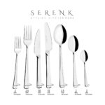 Serenk Paris Çelik Çatal Kaşık Bıçak Takımı 42 Parça - Görsel 4