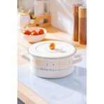 Acar Made With Love Emaye Tencere 20 cm Dayanıklı Kaplama ve Şık Tasarım Mutfak Gereci