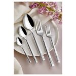 Zagori Efe 30 Parça Çatal Kaşık Takımı Paslanmaz Çelik 6 Kişilik