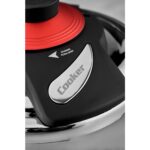 Cooker 9lt. Klipso Kapak Paslanmaz Düdüklü Tencere - Görsel 4