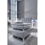 Asroyallüks Şehrazat 90 x 190 cm Pedli Paket Tavşan Tüyü Kumaş Yaylı Yatak