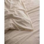 Madame Coco Manon Tek Kişilik %100 Pamuk Ranforce Düz Nevresim - Bej - Görsel 5