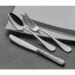 Narin - Dövme Yemek Çatal - Sade - 12 Adet - Görsel 2