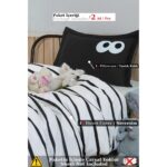 Eponj Home Junior Nevresim Seti Tek Kişilik Funny Siyah - Görsel 3