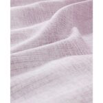 Madame Coco Adelya Tek Kişilik %100 Pamuk Madame Coco Crep Baskılı Nevresim Takımı - Mürdüm - Görsel 3