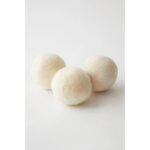 Evonox Clean 3 Adet Çamaşır Yün Keçe Kurutma Topu + 30ML Esans Koku Hediye - Doğal ve Çevre Dostu - Görsel 2