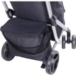 Grand Star İthalat & İhracat GRANDSTARR 4 Tekerlekli Alışveriş Arabası Frenli Soğutucu Torbalı 50L - Görsel 2