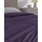 Madame Coco Manon Çift Kişilik Pamuk Ranforce Düz Nevresim  Mor - Görsel 3