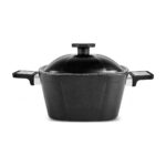 Karaca Biogranit Tank 7 Parça Tencere Seti Black - Görsel 2