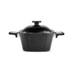 Karaca Biogranit Tank 7 Parça Tencere Seti Black - Görsel 3