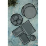 Kütahya Porselen Moderna 14 Parça 6 Kişilik Kahvaltı Takımı Mavi