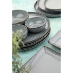 Kütahya Porselen Moderna 14 Parça 6 Kişilik Kahvaltı Takımı Mavi - Görsel 5