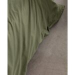 Madame Coco Manon Tek Kişilik %100 Pamuk Ranforce Düz Nevresim - Haki - Görsel 4