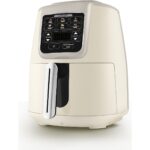 Karaca Air Pro Cook Köz Steel Xl Çelik Hazneli Airfryer Iconic Beige  4 Litre 4 Kişilik - Görsel 4